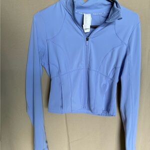 Fabletics Women's Lavender Bomber Jacket